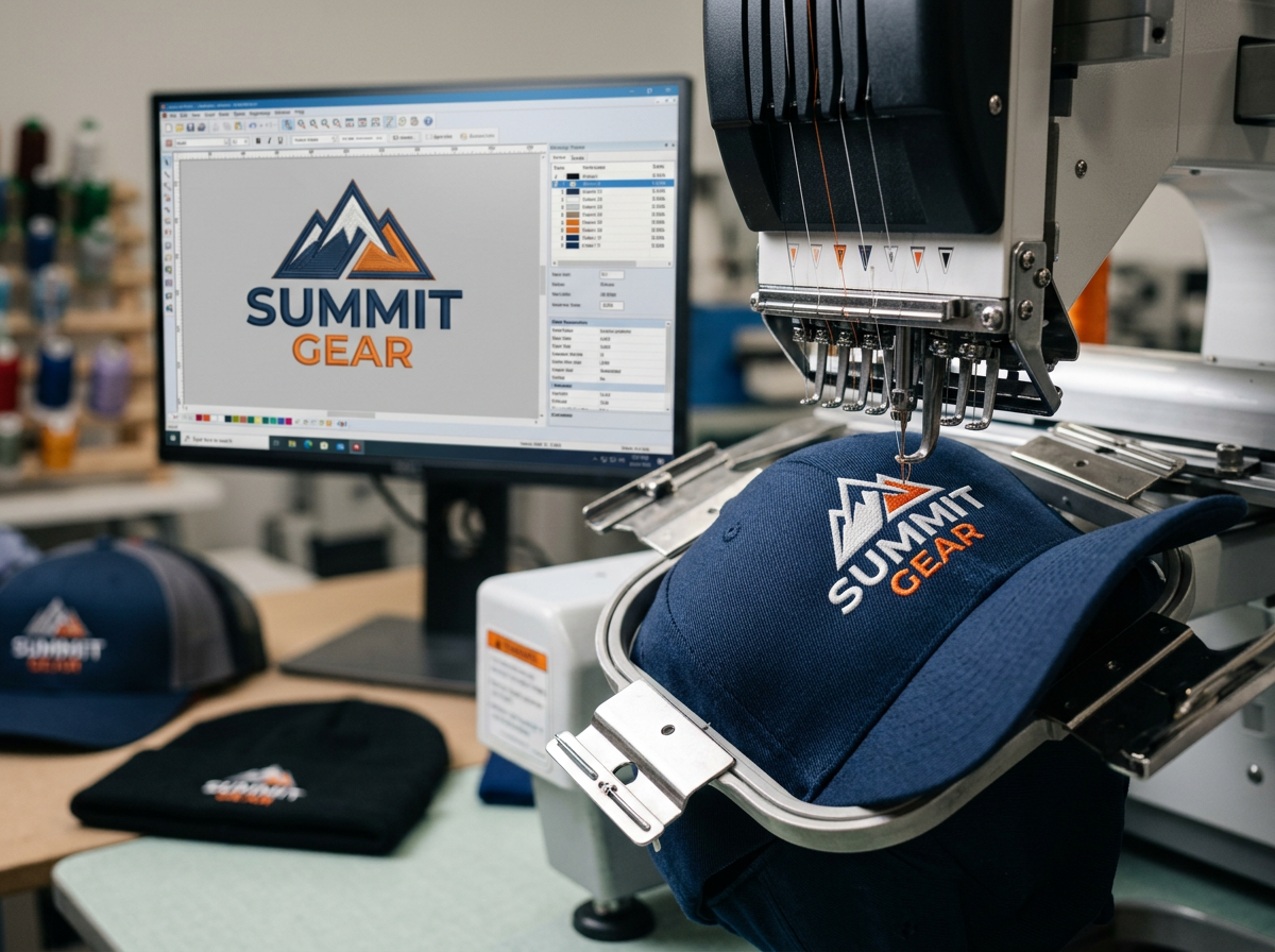 Hat Embroidery Digitizing: How to Prepare Logos for Caps, Beanies & Headwear